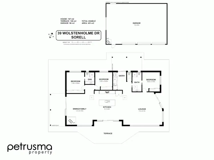 Floorplan of Homely house listing, 39 Wolstenholme Drive, Sorell TAS 7172