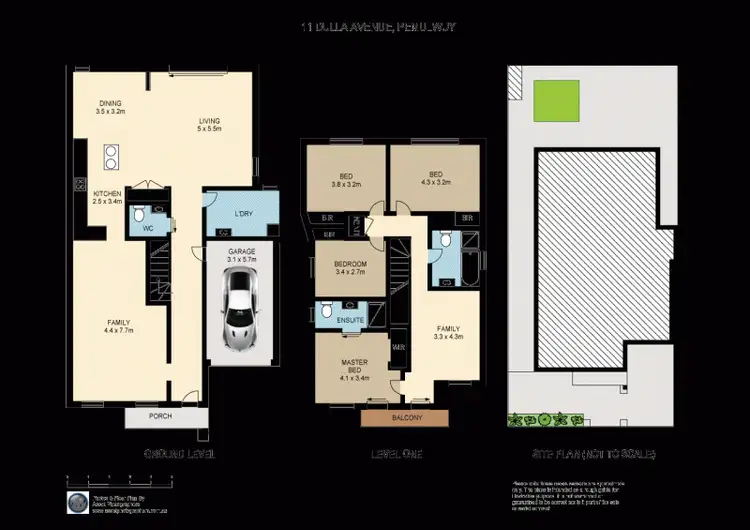 Floorplan of Homely house listing, 11 Dullai Avenue, Pemulwuy NSW 2145