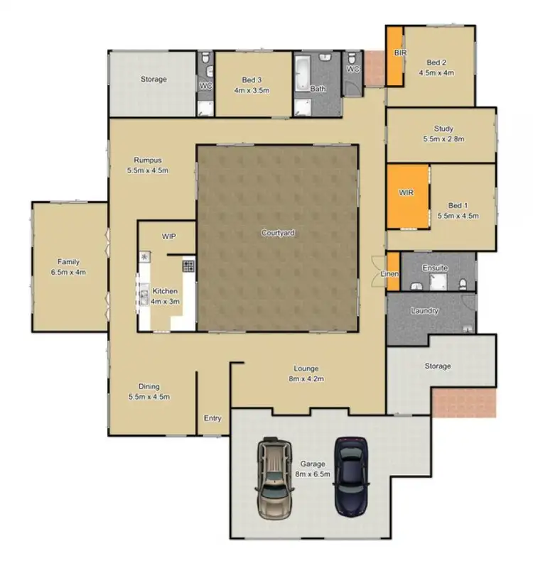 Floorplan of Homely house listing, 85 Stahls Road, Oakville NSW 2765