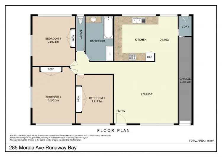 Floorplan of Homely house listing, 285 Morala Avenue, Runaway Bay QLD 4216
