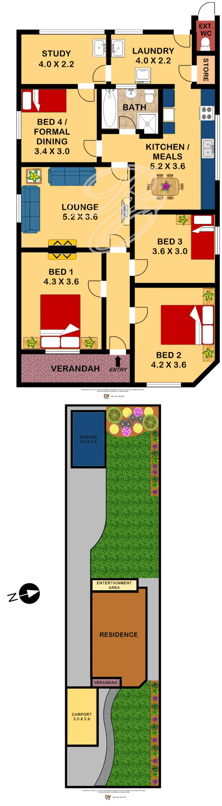 Floorplan of Homely house listing, 4 Devonshire Street, Croydon NSW 2132