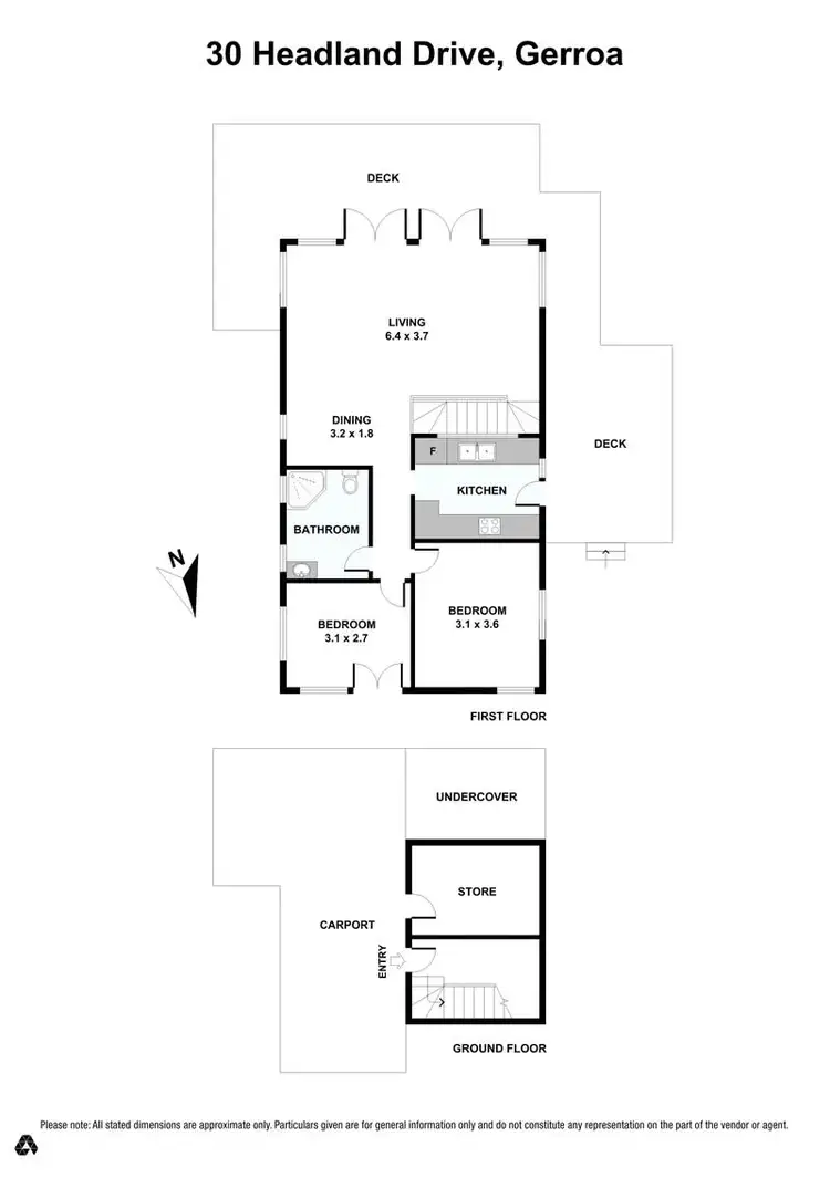 Floorplan of Homely house listing, 30 Headland Drive, Gerroa NSW 2534