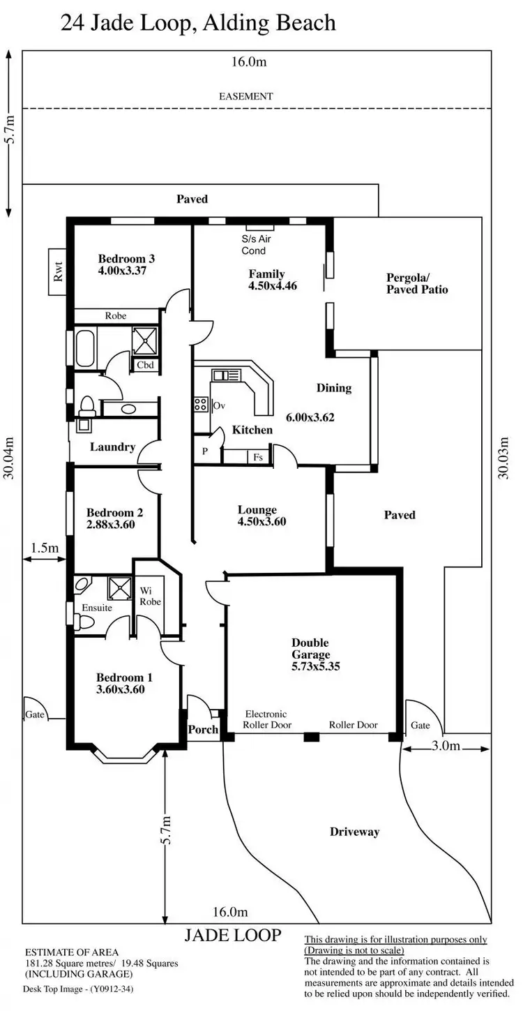 Floorplan of Homely house listing, 24 Jade Loop, Aldinga Beach SA 5173