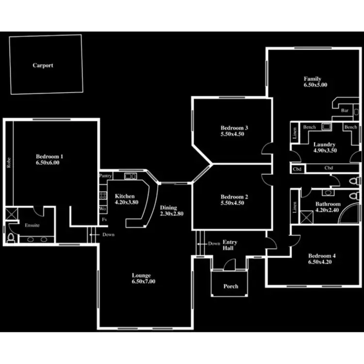 Floorplan of Homely house listing, 11 O'Halloran Lane, Hackham SA 5163