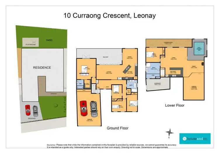 Floorplan of Homely house listing, 10 Currawong Crescent, Leonay NSW 2750