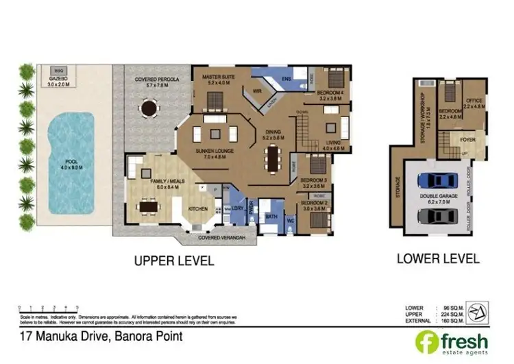 Floorplan of Homely house listing, 17 Manuka Drive, Banora Point NSW 2486