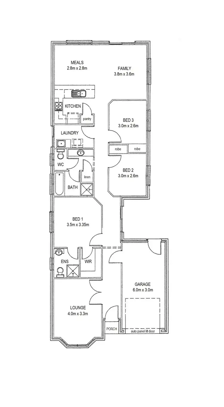 Floorplan of Homely house listing, Address available on request