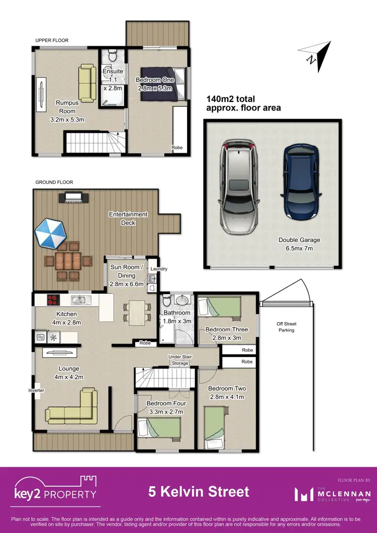 Floorplan of Homely house listing, 5 Kelvin Street, Youngtown TAS 7249