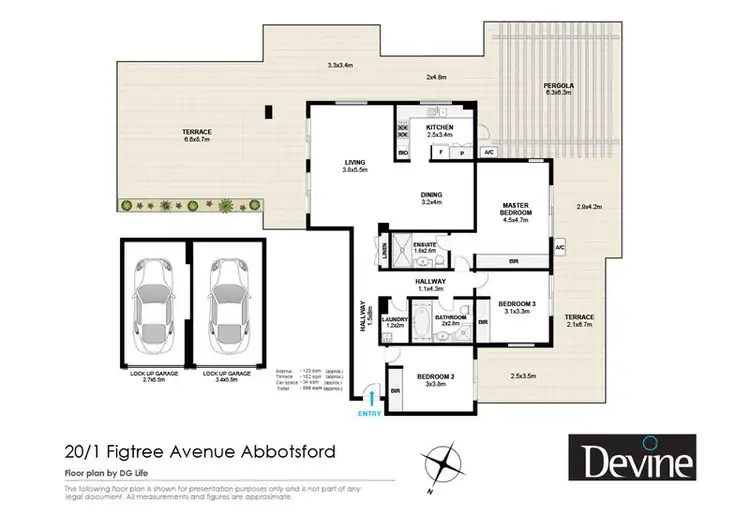 Floorplan of Homely apartment listing, 20/1 Figtree Avenue, Abbotsford NSW 2046