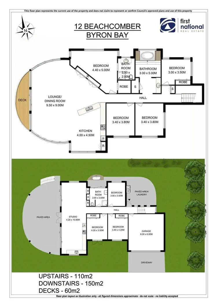 Floorplan of Homely house listing, 12 Beachcomber Drive, Byron Bay NSW 2481