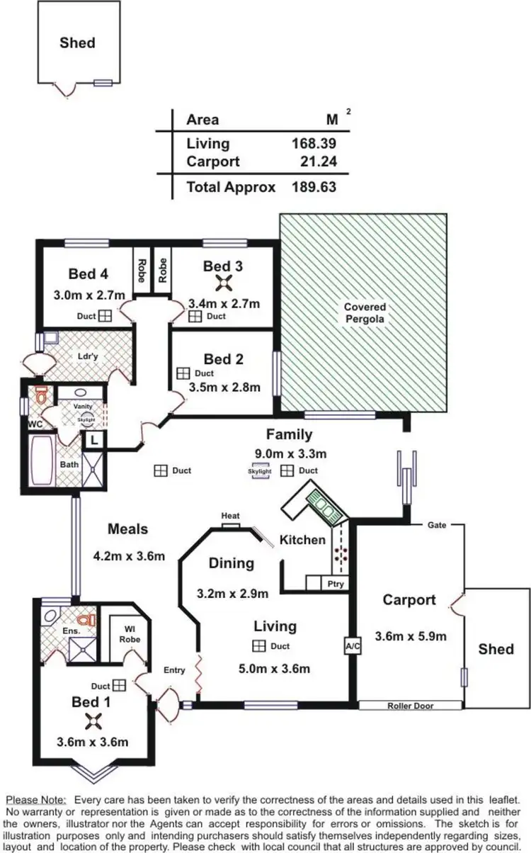 Floorplan of Homely house listing, Address available on request