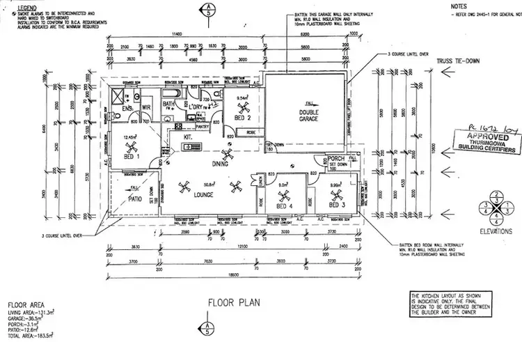 Floorplan of Homely house listing, 52 Sea Eagle Circuit, Douglas QLD 4814