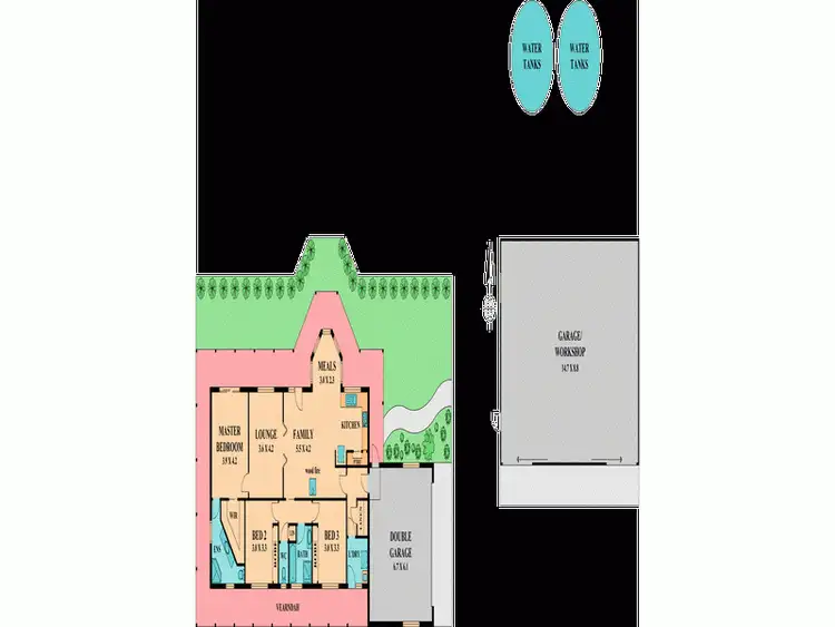 Floorplan of Homely house listing, 91 BRANIGAN DRIVE, Kilmore VIC 3764