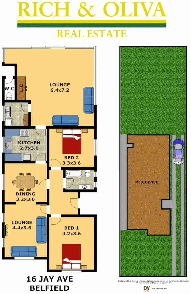 Floorplan of Homely house listing, 16 Jay Avenue, Belfield NSW 2191