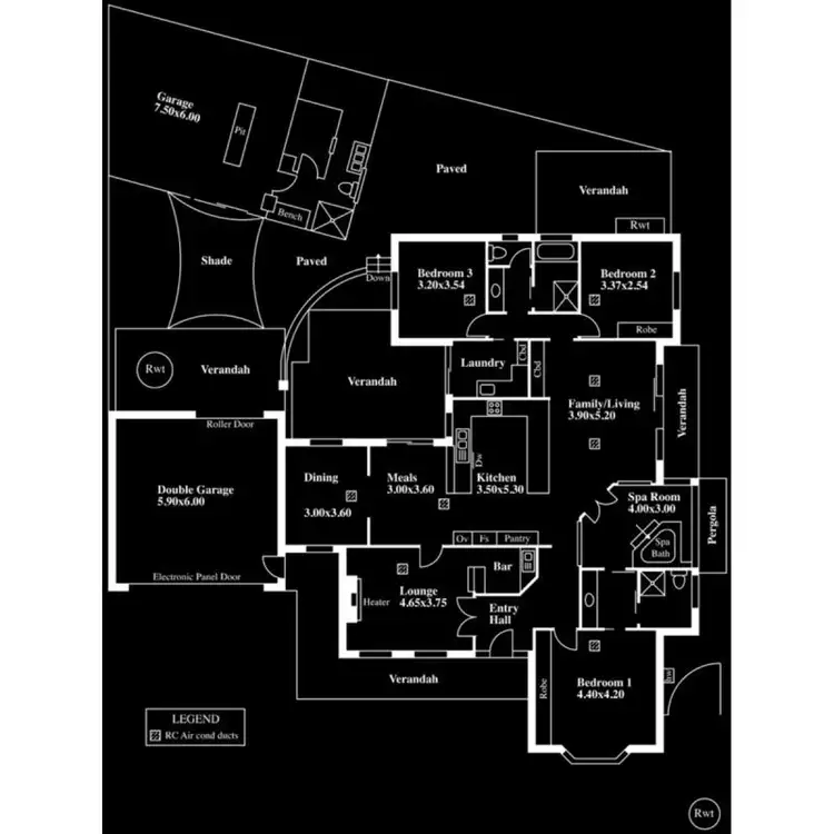Floorplan of Homely house listing, 47 Berenwode Circuit, Morphett Vale SA 5162