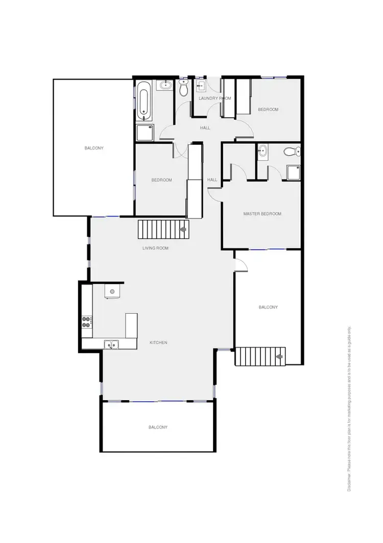 Floorplan of Homely house listing, 18 Bournda Circuit, Tura Beach NSW 2548