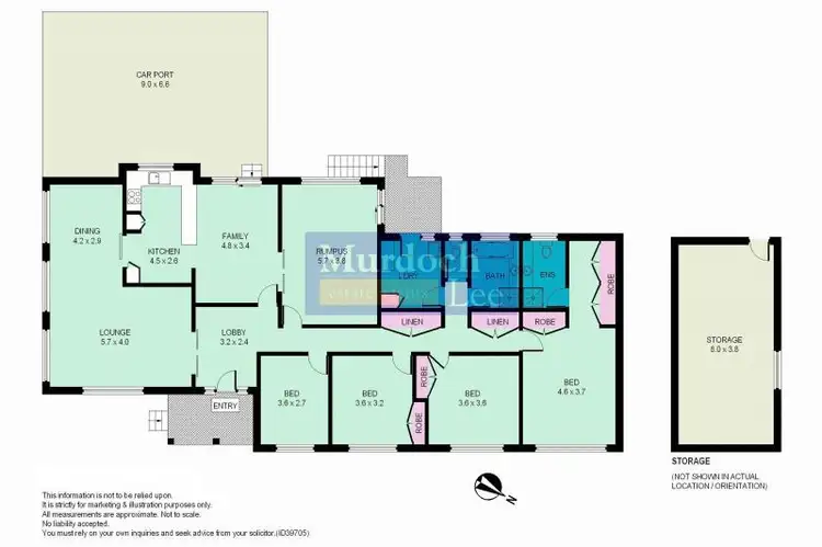 Floorplan of Homely house listing, 9 Barry Place, Cherrybrook NSW 2126