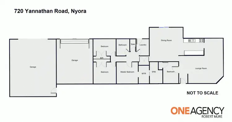 Floorplan of Homely rural property listing, 720 Yannathan Road, Nyora VIC 3987
