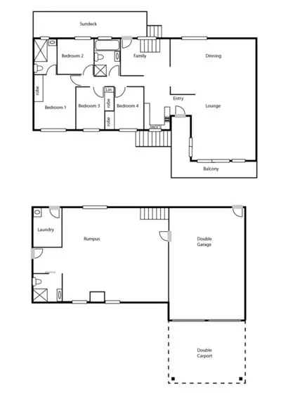 Floorplan of Homely house listing, 2 Avon Place, Duffy ACT 2611