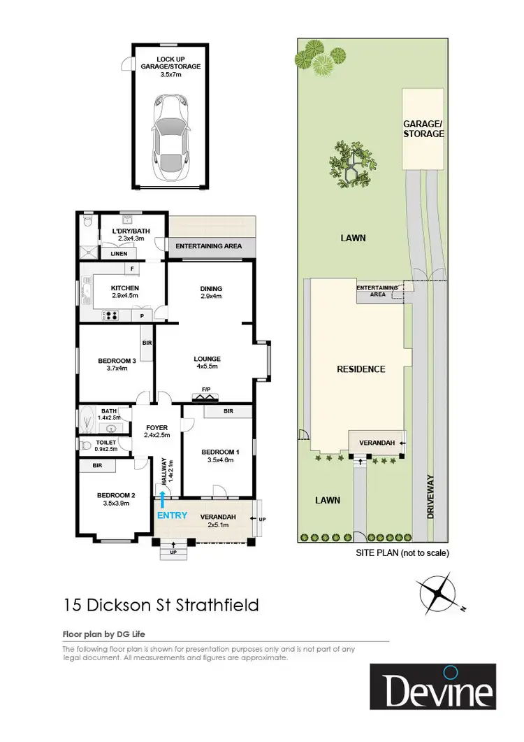 Floorplan of Homely house listing, 15 Dickson Street, Strathfield NSW 2135