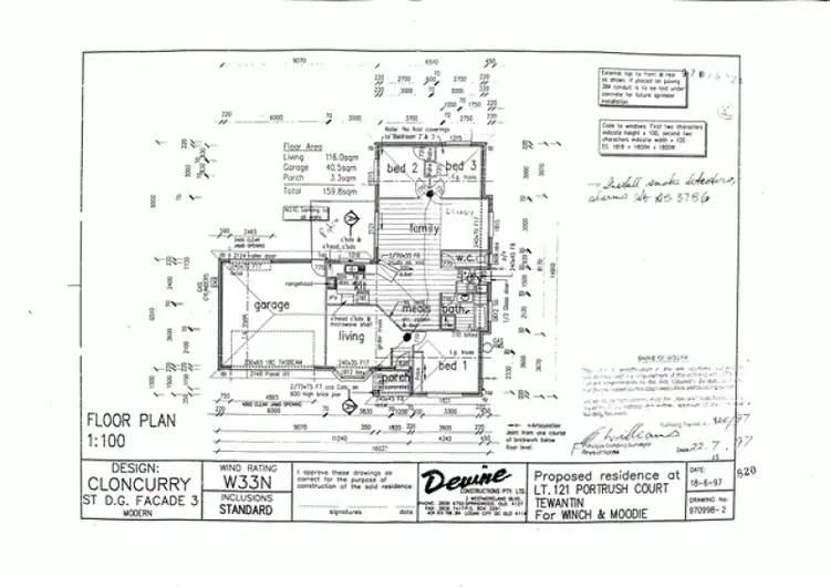 Floorplan of Homely house listing, 10 Portrush Court, Tewantin QLD 4565