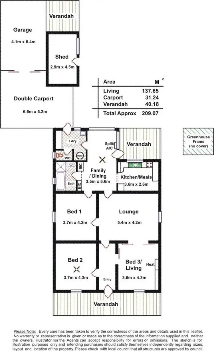 Floorplan of Homely house listing, Address available on request