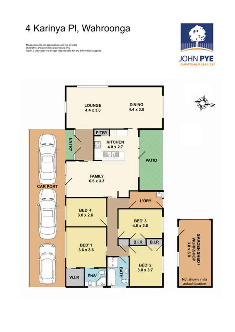 Floorplan of Homely house listing, 4 Karinya Place, Wahroonga NSW 2076