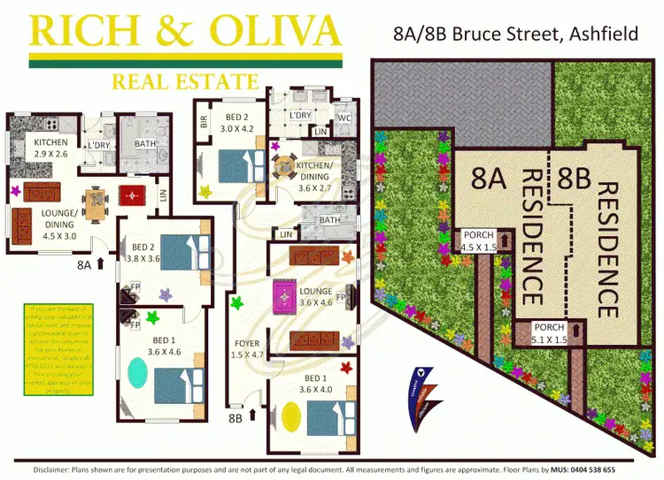 Floorplan of Homely house listing, 8 Bruce Street, Ashfield NSW 2131
