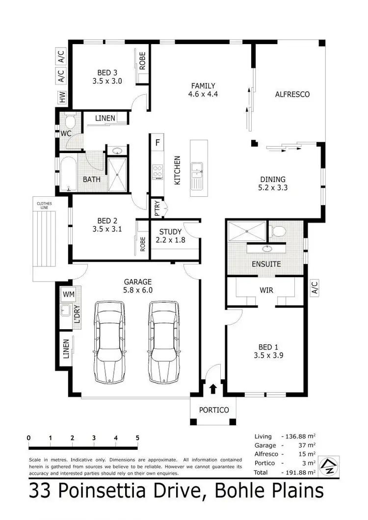 Floorplan of Homely house listing, 33 Poinsettia Drive, Bohle Plains QLD 4817