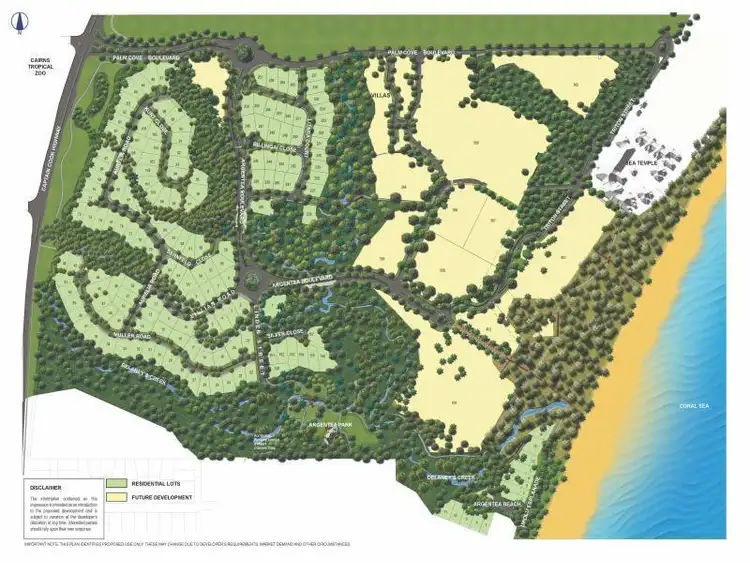 Floorplan of Homely land listing, 15 Aurelia Rd, Palm Cove QLD 4879