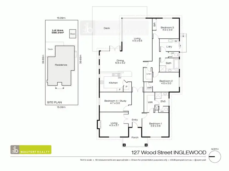 Floorplan of Homely house listing, 127 Wood Street, Inglewood WA 6052