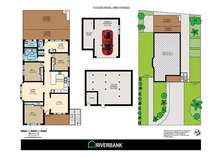 Floorplan of Homely house listing, 73 Gozo Rd, Greystanes NSW 2145
