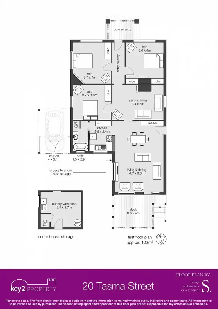 Floorplan of Homely house listing, 20 Tasma Street, East Launceston TAS 7250