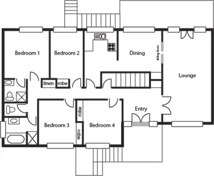 Floorplan of Homely house listing, 33 Roebuck Street, Red Hill ACT 2603