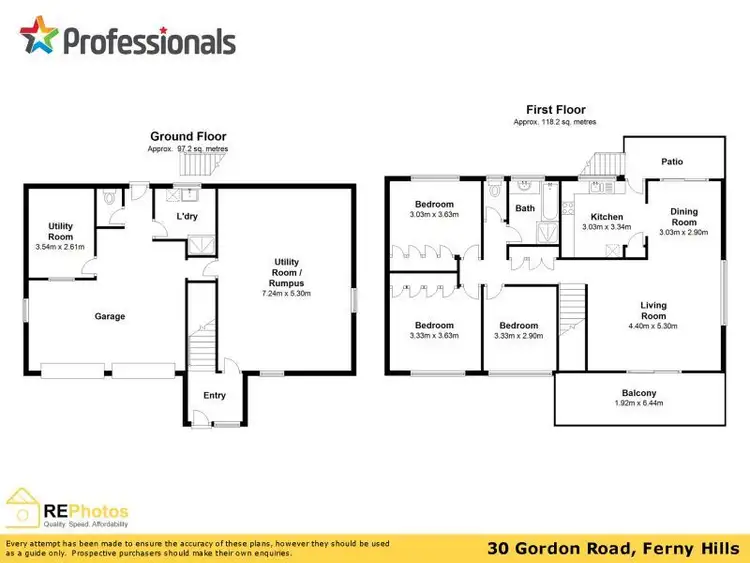 Floorplan of Homely house listing, 30 Gordon Road, Ferny Hills QLD 4055