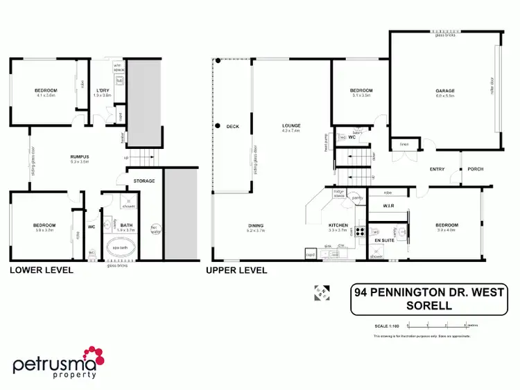 Floorplan of Homely house listing, 94 Pennington Drive, Sorell TAS 7172