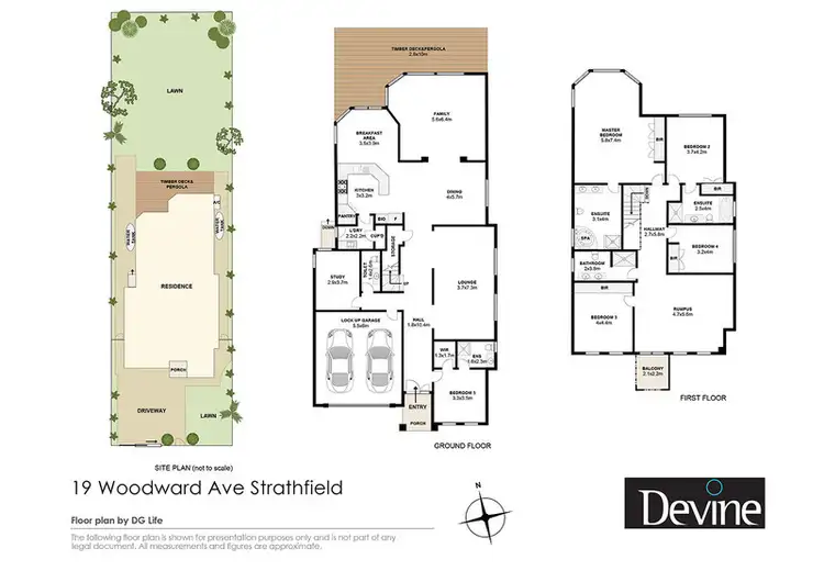 Floorplan of Homely house listing, 19 Woodward Avenue, Strathfield NSW 2135