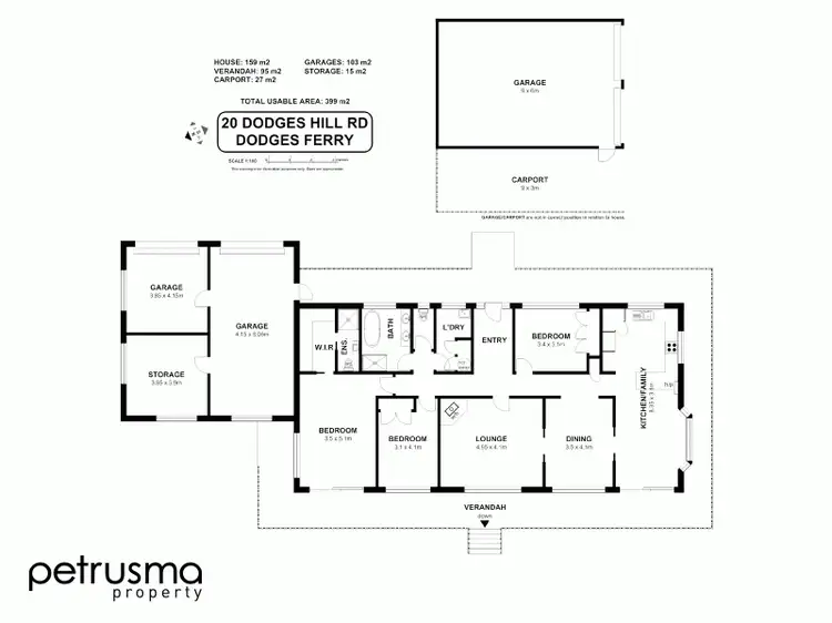 Floorplan of Homely house listing, 20 Dodges Hill Road, Dodges Ferry TAS 7173
