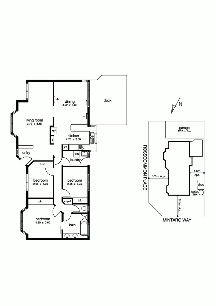 Floorplan of Homely house listing, 52 Mintaro way, Seabrook VIC 3028