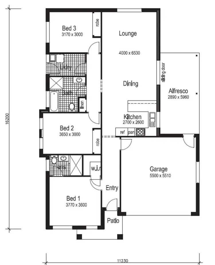 Floorplan of Homely house listing, Lot 58 Sutton Crescent, Wilton NSW 2571