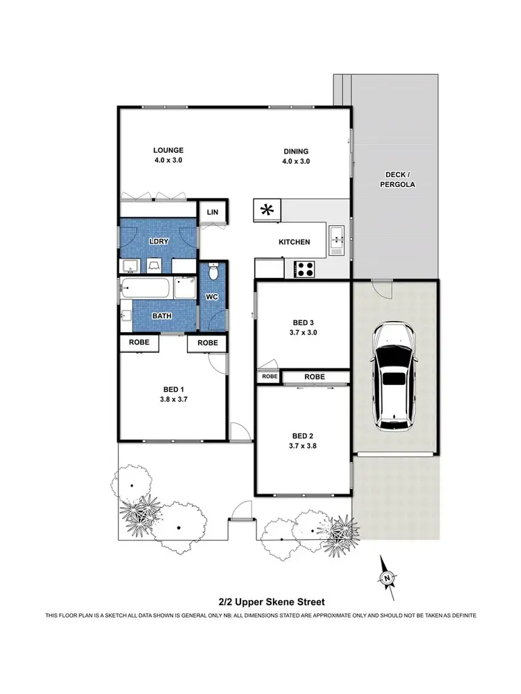 Floorplan of Homely townhouse listing, 2/2 Upper Skene Street, Newtown VIC 3220