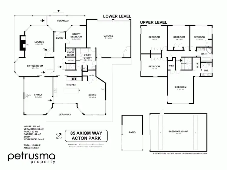 Floorplan of Homely house listing, 85 Axiom Way, Acton Park TAS 7170