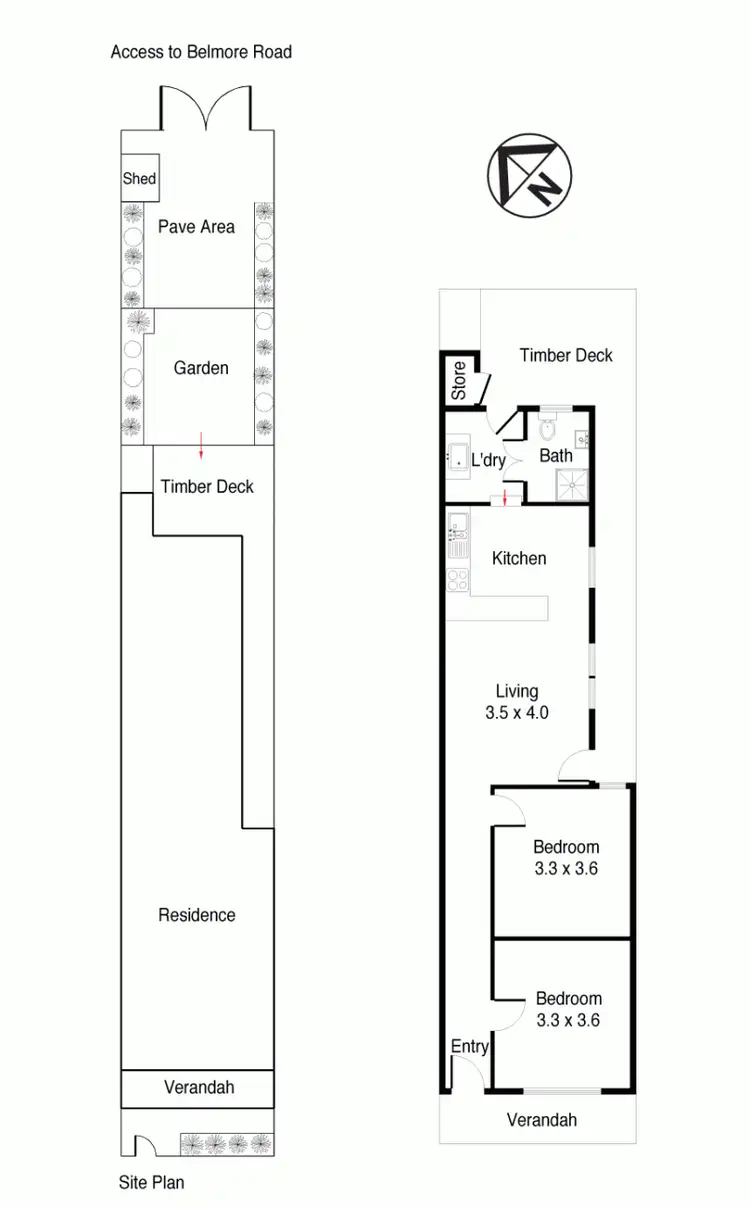 Floorplan of Homely house listing, 115 Terry St, Tempe NSW 2044