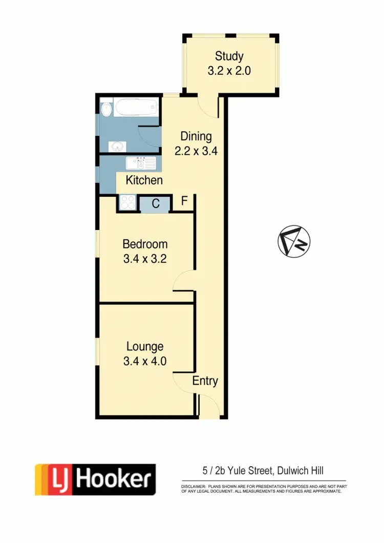 Floorplan of Homely unit listing, 5/2 Yule Street, Dulwich Hill NSW 2203