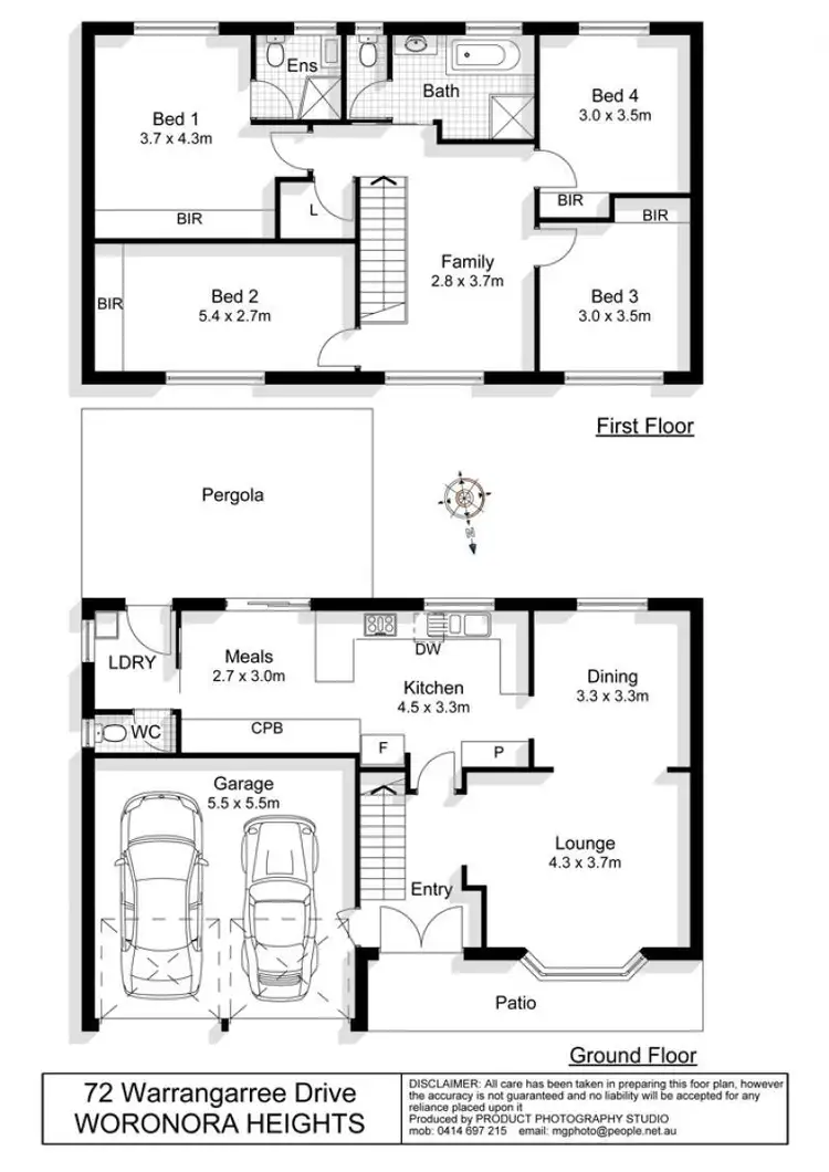 Floorplan of Homely house listing, 72 Warrangarree Drive, Woronora Heights NSW 2233
