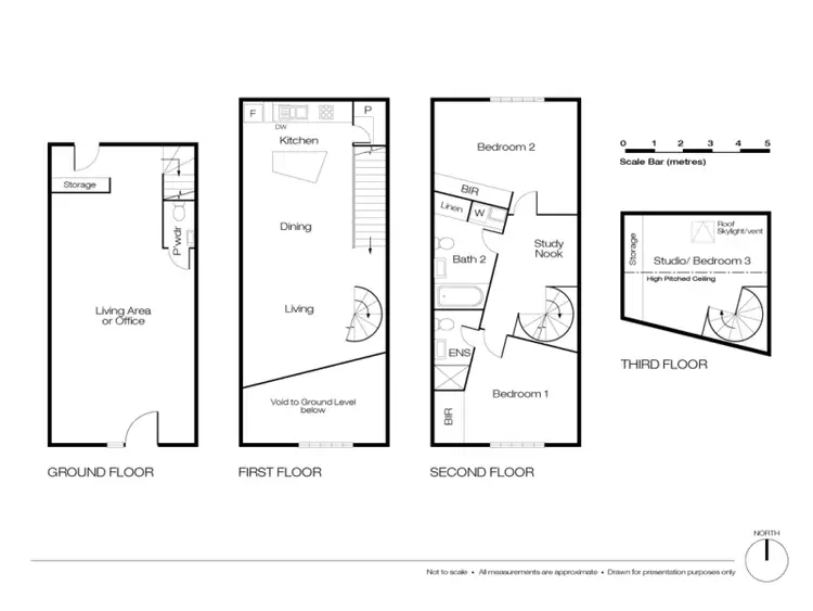 Floorplan of Homely townhouse listing, 14 Saunders Street, East Perth WA 6004