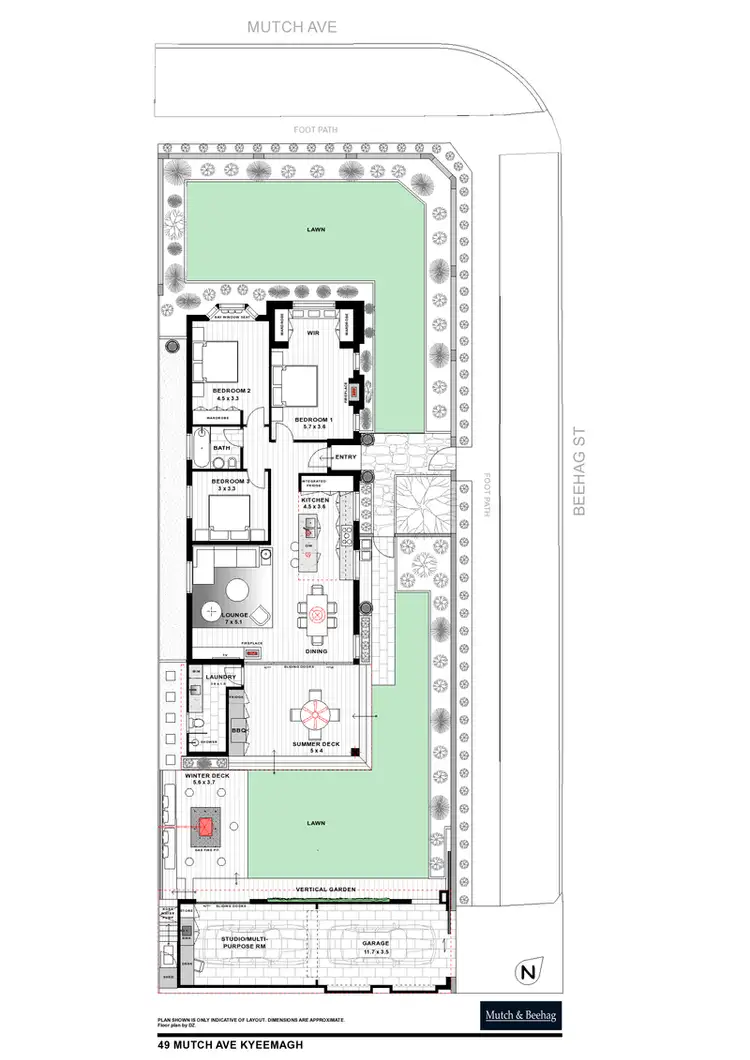 Floorplan of Homely house listing, 49 Mutch Avenue, Kyeemagh NSW 2216