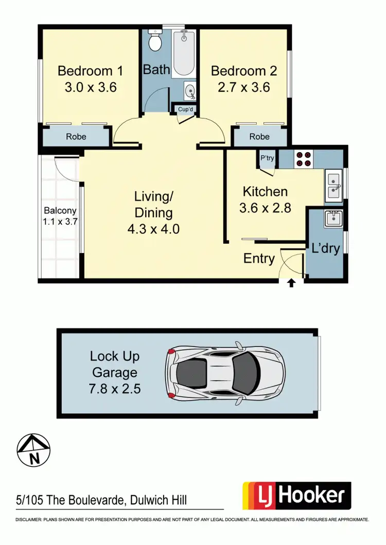 Floorplan of Homely apartment listing, 5/105 The Boulevarde, Dulwich Hill NSW 2203