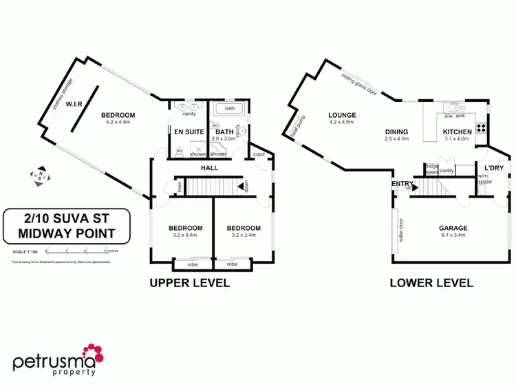 Floorplan of Homely house listing, 2/10 Suva Street, Midway Point TAS 7171