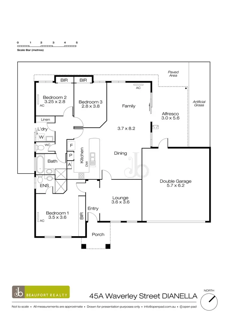 Floorplan of Homely house listing, 45A Waverley Street, Dianella WA 6059